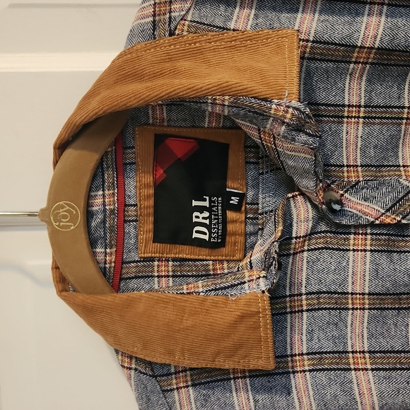 Men's DRL Essentials by Drill Clothing Co Size Medium flannel long sleeve - Picture 2 of 8